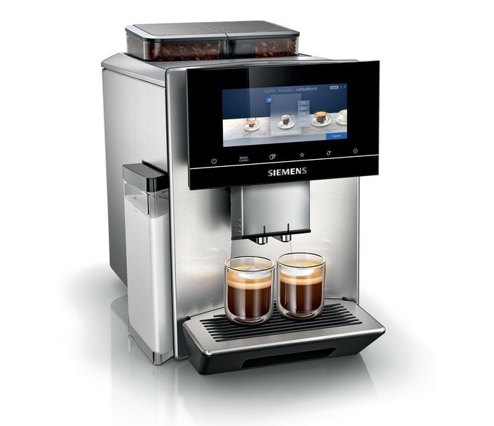 SIEMENS Kaffeevollautomat | EQ900 | 1500W | baristaMode, superSilent, dualBean | Edelstahl