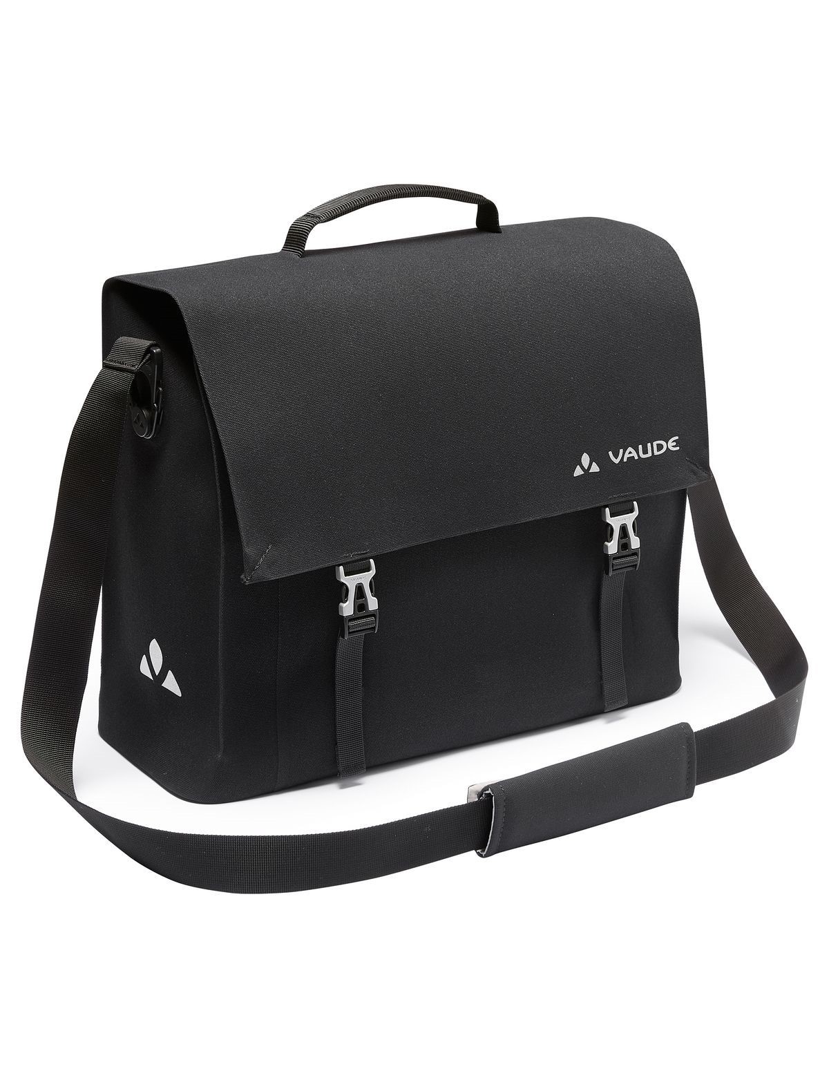 VAUDE Bayreuth IV L | Elegante Fahrradtasche im Office-Design | Schwarz