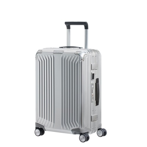 SAMSONITE Lite Box Alu Spinner 69 cm, Silber