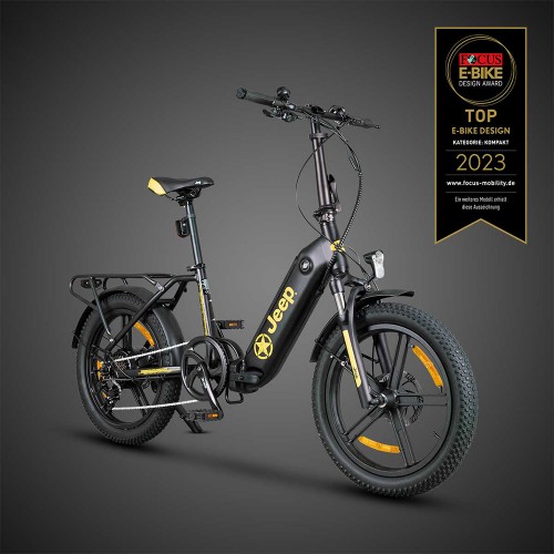JEEP Fold E-Bike FR 7000 schwarz