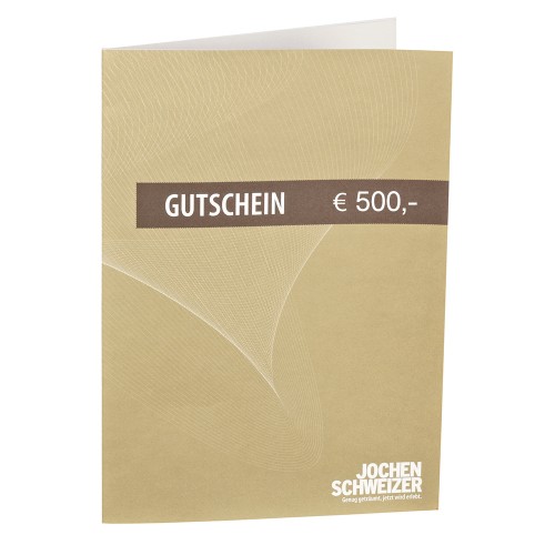 Jochen Schweizer Gutschein € 500,-
